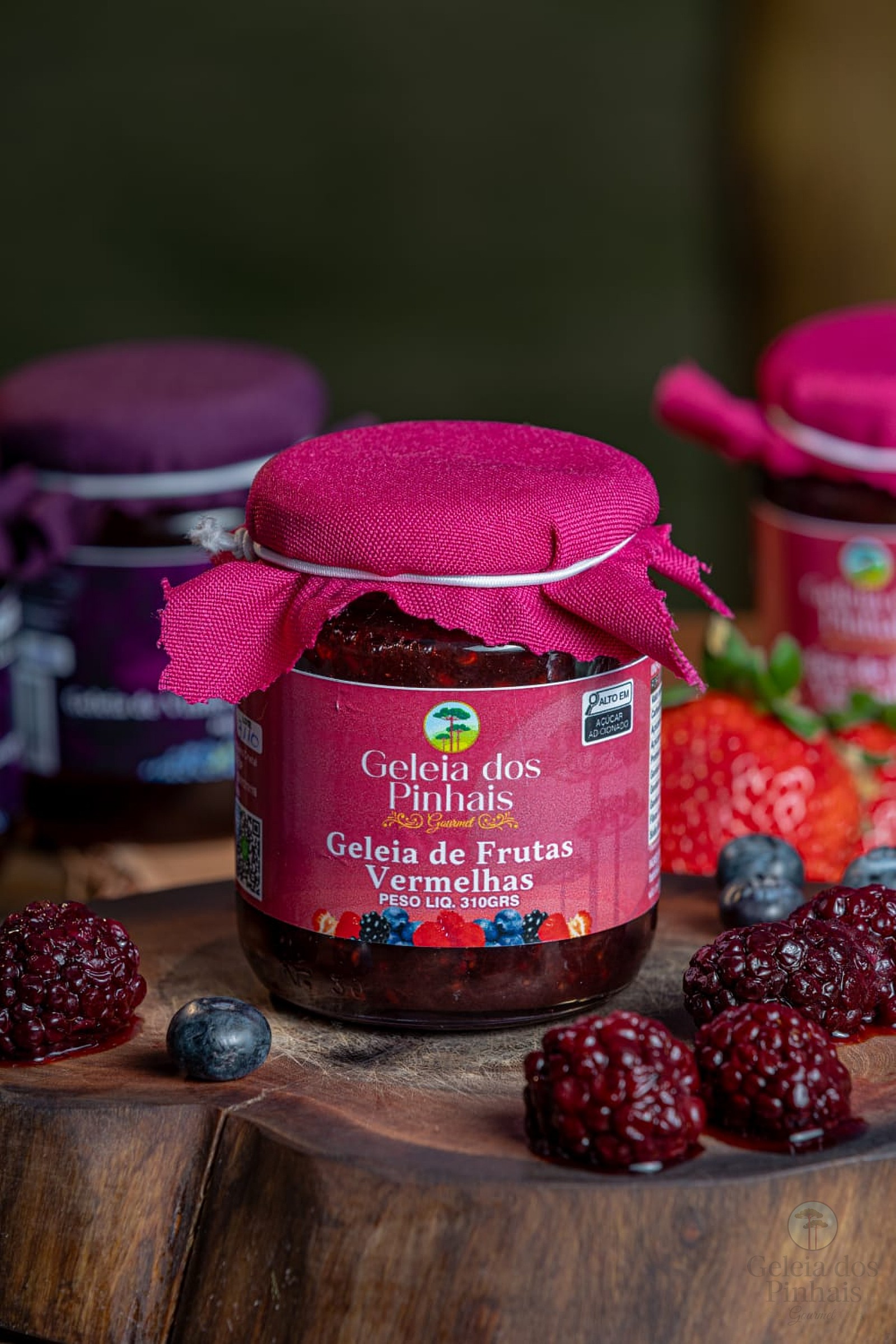 Geleia de Frutas Vermelhas