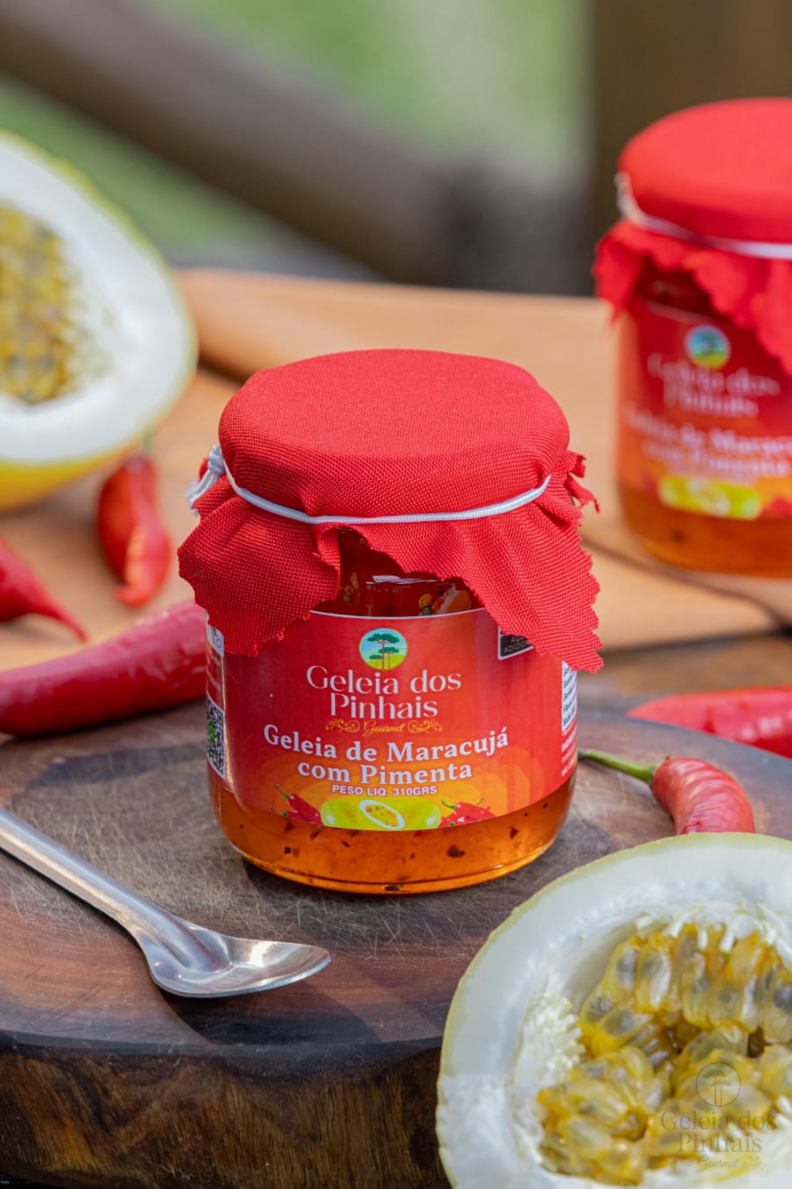 Geleia de Maracujá com Pimenta