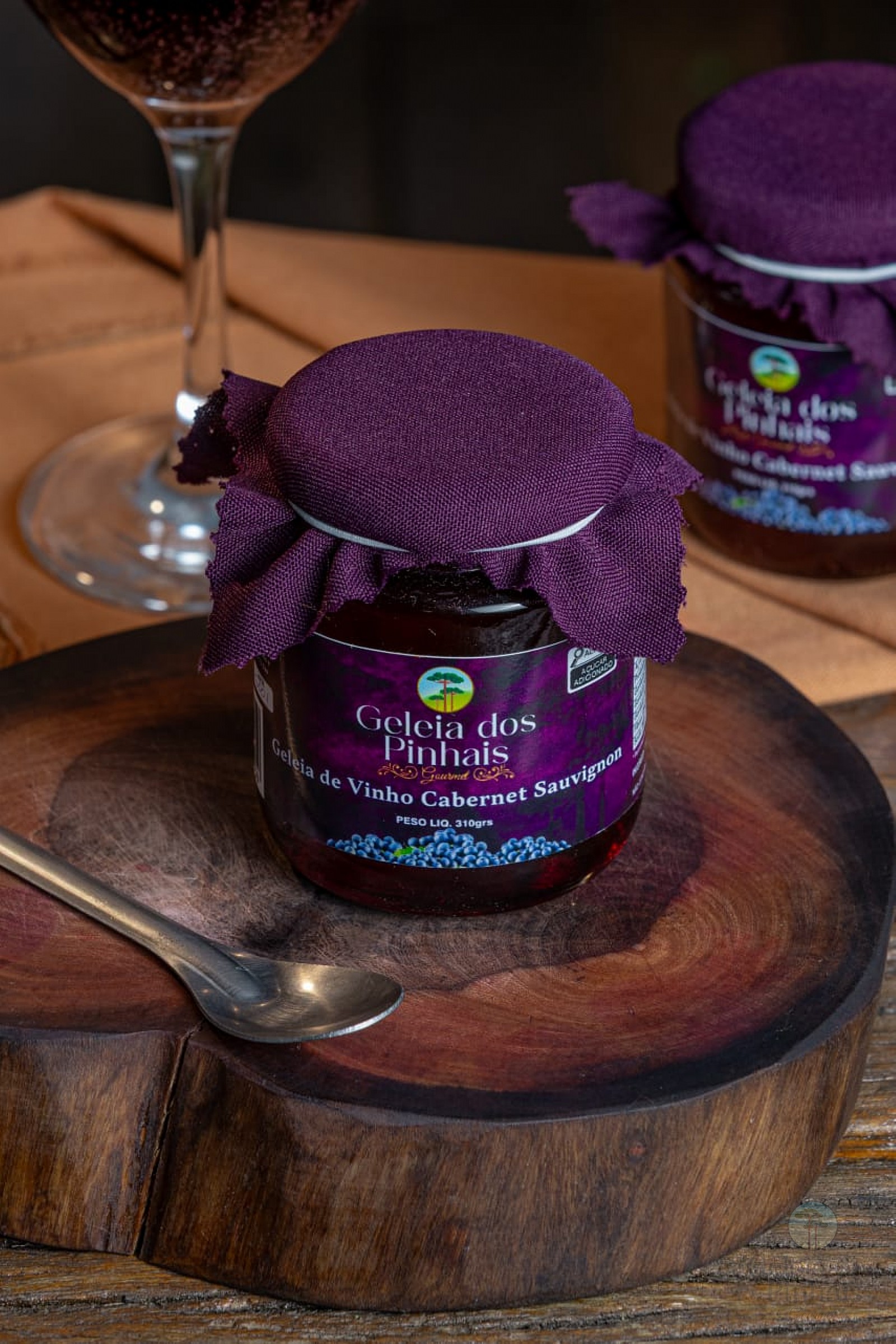 Geleia de Vinho Cabernet Sauvignon